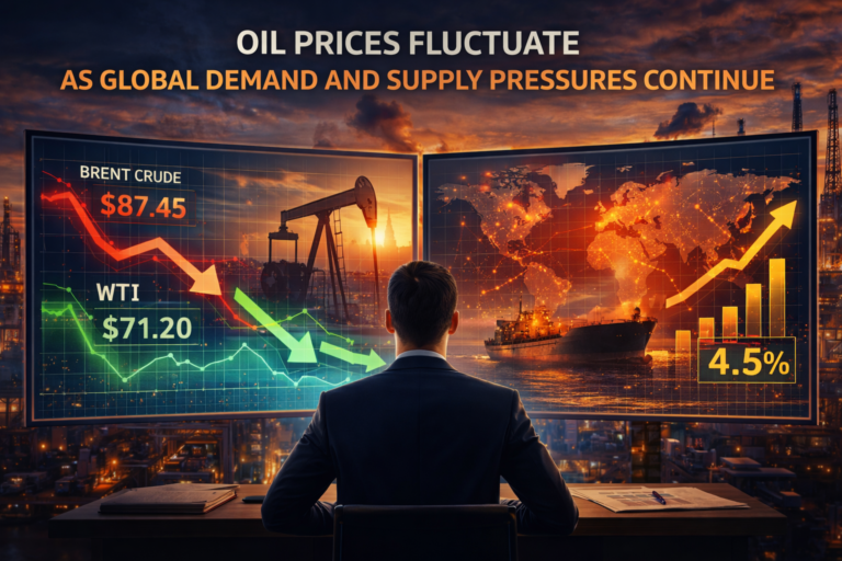 📰 Oil Prices Fluctuate as Global Demand and Supply Pressures Continue