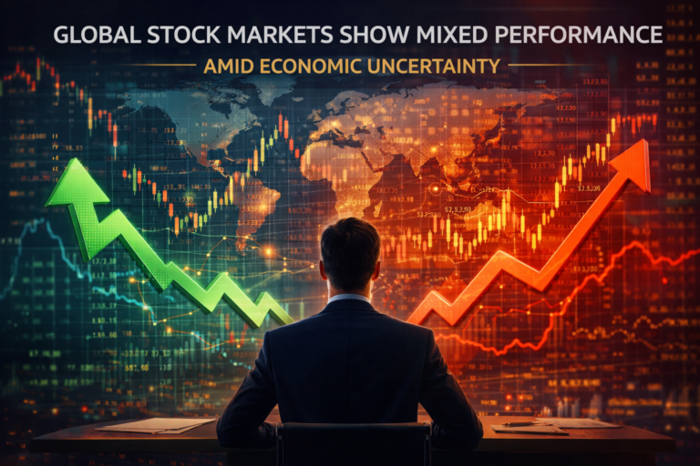 📰 Global Stock Markets Show Mixed Performance Amid Economic Uncertainty