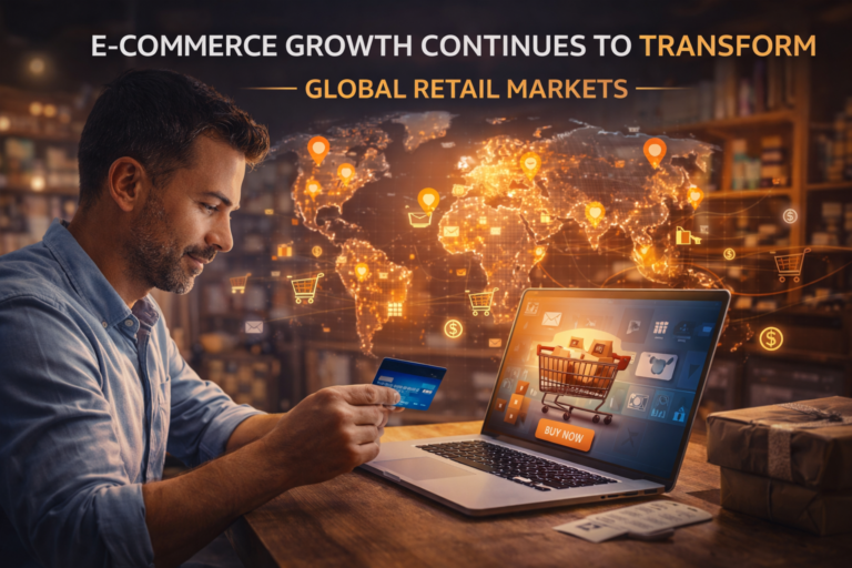 📰 E-Commerce Growth Continues to Transform Global Retail Markets