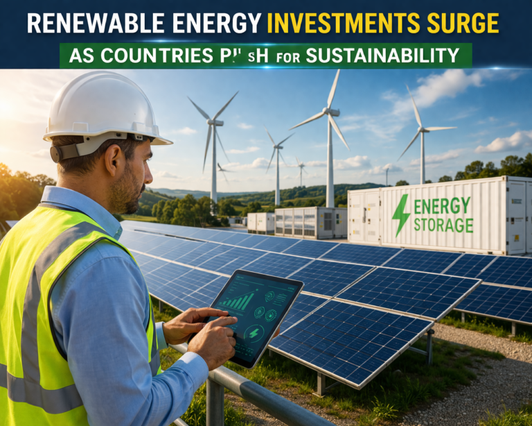 📰 Renewable Energy Investments Surge as Countries Push for Sustainability