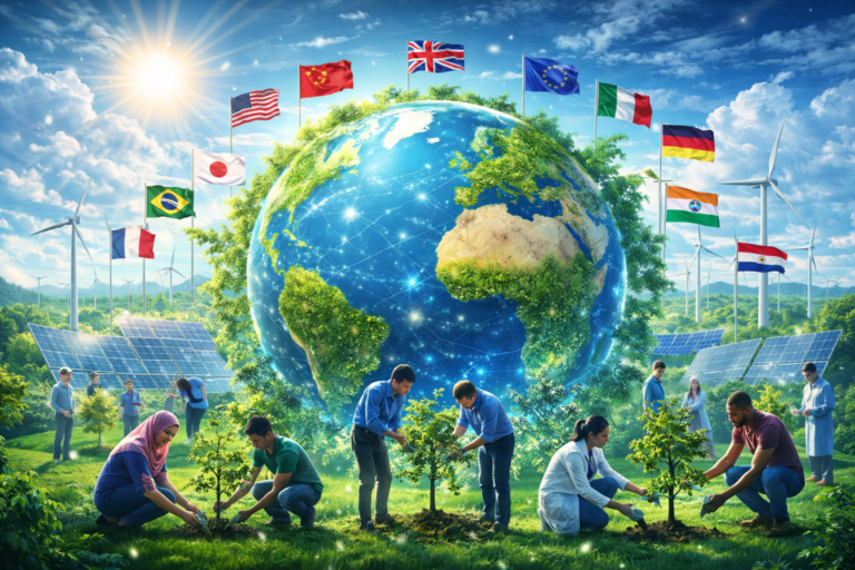 🌍 International Cooperation Strengthens in Environmental Protection