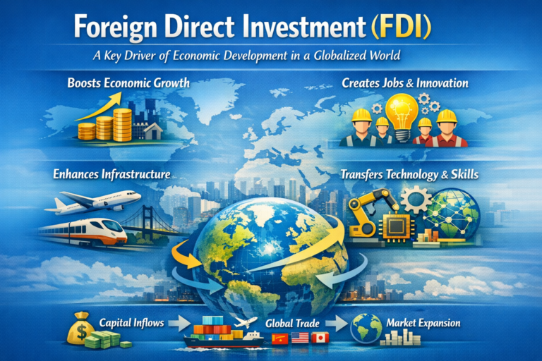 Foreign Direct Investment (FDI) is a key driver of economic development in today’s globalized world.