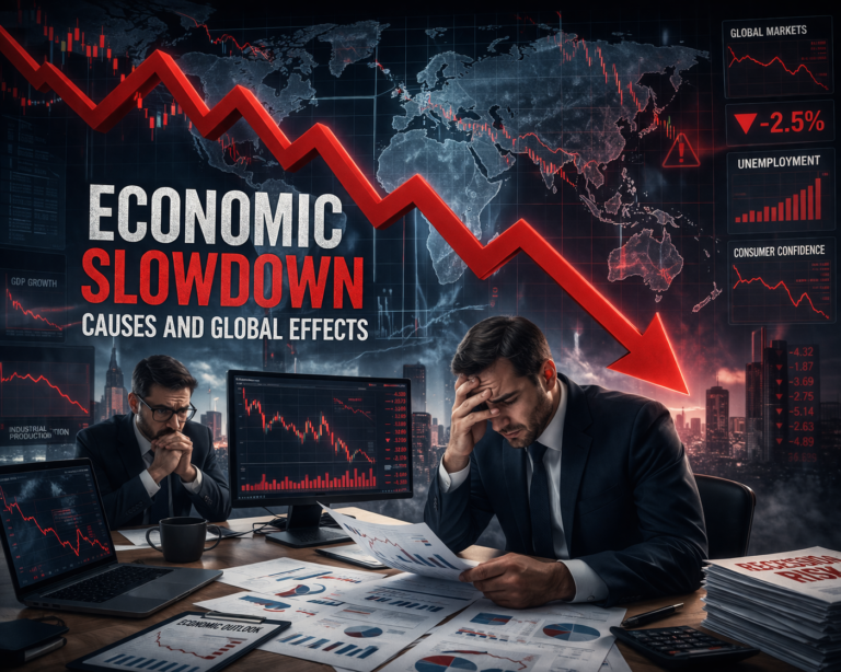 🌍 Economic Slowdown: Causes and Global Effects